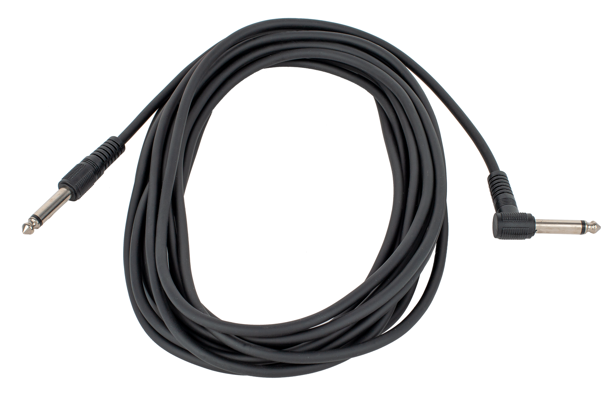 Australasian | DSC20 | 20 ft Right Angle Instrument Cable | Black Australasian | DSC20 | 20 ft Right Angle Instrument Cable | Black